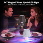 WILIT Wine Bottle Lights for Liquor Bottles, RGB Water Ripple Night Light - Image 2