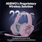 NUBWO G06 Dual Wireless Gaming Headset - Image 3