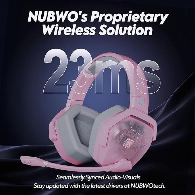 NUBWO G06 Dual Wireless Gaming Headset - Image 3