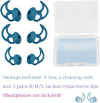 Ear Bud Pads Replacement Ear Tips Silicone Earbud Tips Compatible - Image 3
