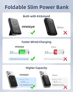 Magnetic Power Bank 3-in-1: 10000mAh MagSafe Wireless Charger - Image 3