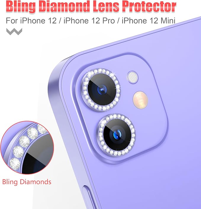 AGVEE 3+3 6 Pack Camera Lens Cover Protector - Image 4