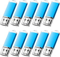 KOOTION 1GB Flash Drive 10 Pack USB 2.0 Memory Stick Capped Jump Drive Thumb by KOOTION