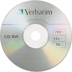 Verbatim CD-RW 700MB 2X-12X Rewritable Media Disc - Image 2
