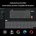 Keychron C3 Pro TKL 80% Wired Mechanical Keyboard, 8K Polling Rate, QMK/VIA - Image 7