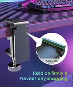 6amLifestyle Foldable All Aluminum Headphone Hook Holder - Image 3