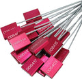 Leadseals 1000 Red Steel Cable Seals Metal Security Tag Numbered Truck Trailer by LeadSeals