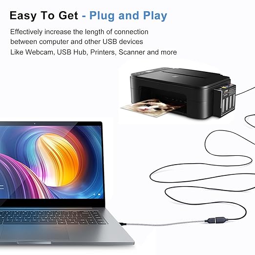 OKRAY USB Extension Cable 10FT - Image 3