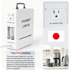 Yinleader 2000W Convert 120V to 100V Step Down Voltage Transformer Perfect - Image 3