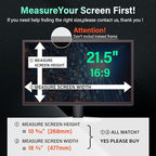 Magnetic 21.5 Inch Computer Privacy Screen - Image 2