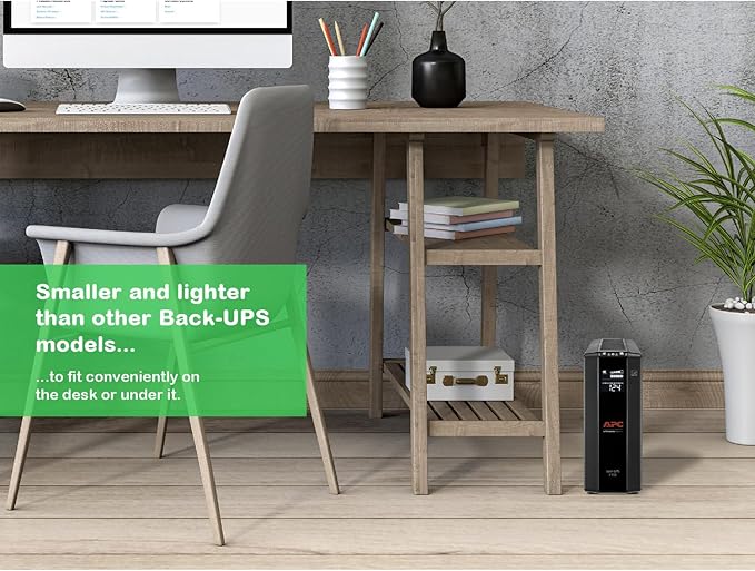 APC Back-UPS Pro 1350VA UPS, 810W Battery Backup & Surge Protector, 10 Outlets - Image 5