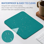 Green Mouse Pad, 10.2 x 8.2Inch, Non-Slip Waterproof Rubber - Image 6