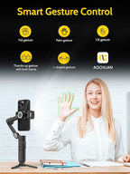 Handheld Gimbal Stabilizer for iPhone 15/14 Android Phone 3-axis Phone - Image 4