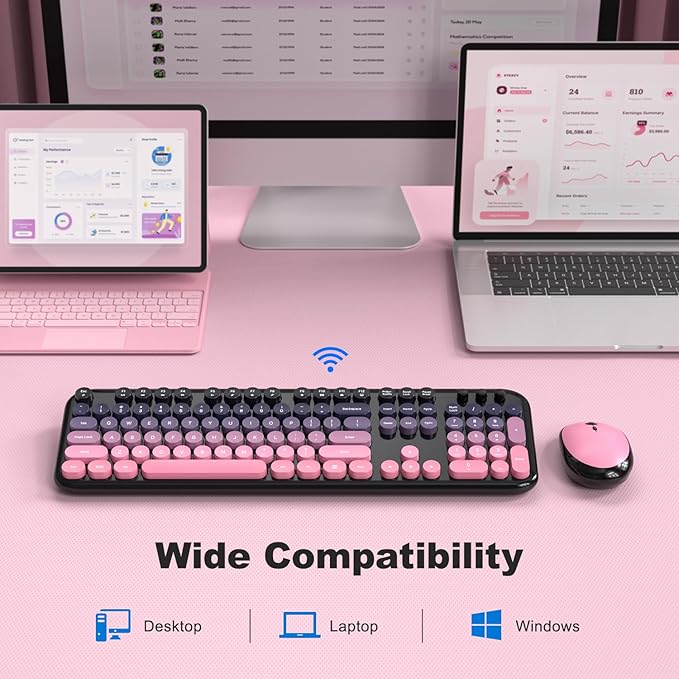 Wireless Keyboard Mouse Combo - Image 4