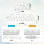 Gel Cloud Keyboard and Mouse Wrist Rest, Cute Wrist Support and Arm Support - Image 5