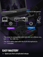 Fifine Gaming Mixer for Voice Chat and Streaming- 7.1ch Surround Sound - Image 10