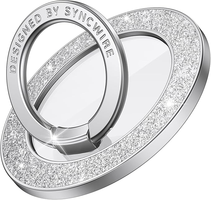 Syncwire Magnetic Phone Grip for MagSafe, Bling Magnetic Phone Ring Holder by SYNCWIRE