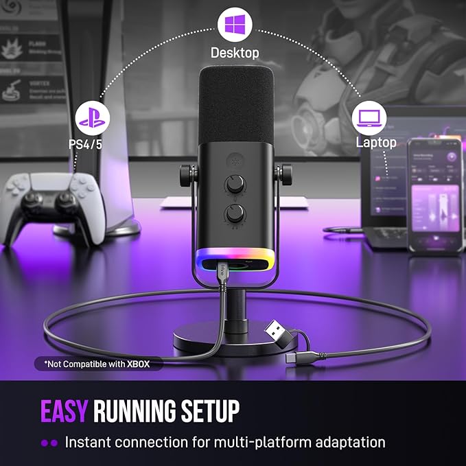 FIFINE USB/XLR Dynamic Microphone - Image 7