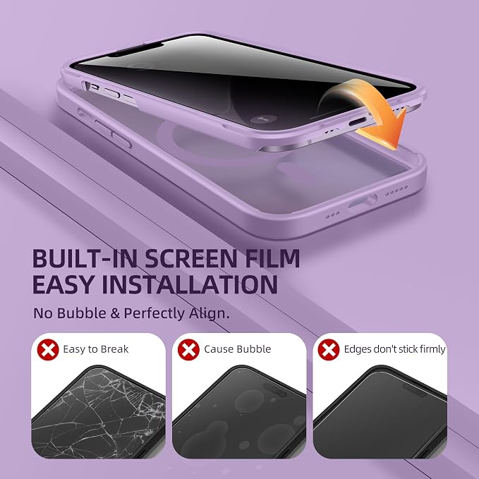 BERFY Magnetic for iPhone 14 Case, Compatible - Image 5