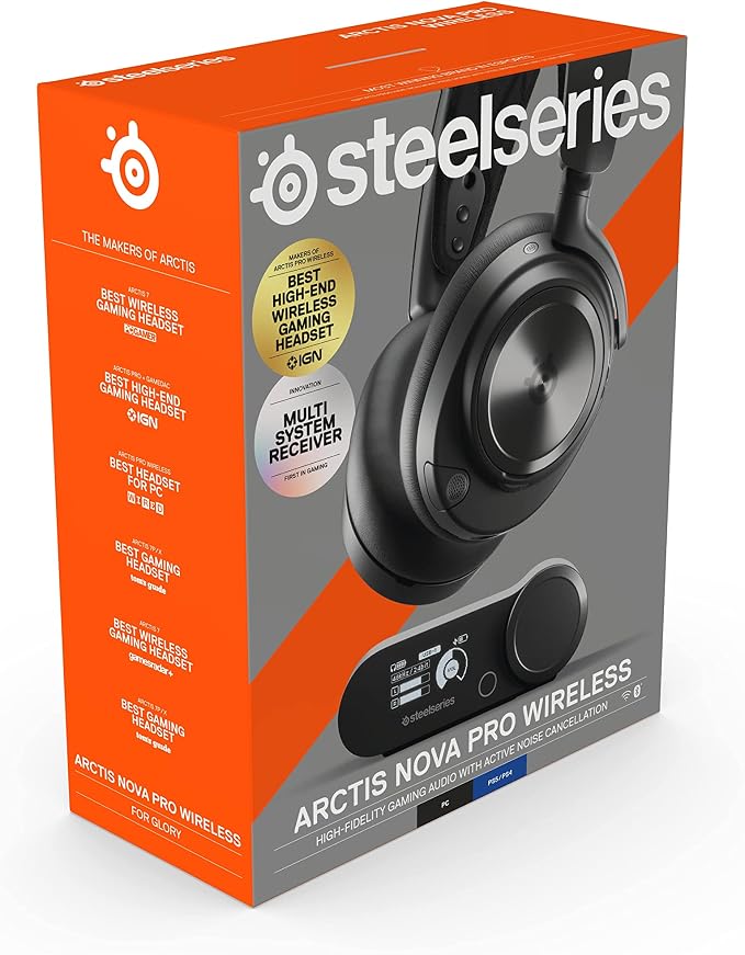 SteelSeries Arctis Nova Pro Wireless Multi-System Gaming Headset - Image 14