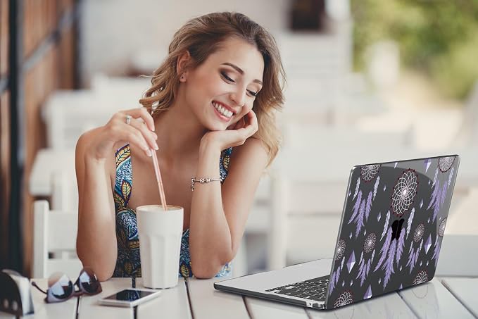 CISSOOK Compatible with MacBook Air 13.6 inch Case 2025 2024 2023 2022 Release - Image 7