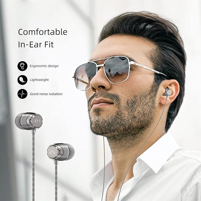 SoundMAGIC E11 Wired Earbuds No Microphone HiFi Stereo Earphones Noise - Image 6