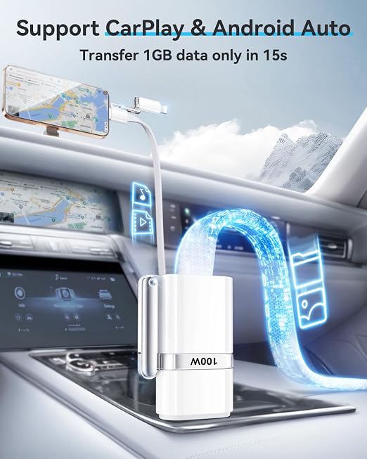 SHEZI 4-in-1 Compatible with USB C to Lightning Cable 100W Fast Charging & Data - Image 4
