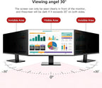 [2 Pack Computer Privacy Screen Shield Compatible - Image 3