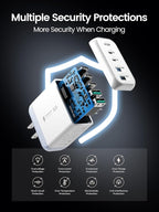 USB C Charger Block, EIZLXQ Type C Charger Fast Charging, 50W 5-Port USB Wall - Image 8