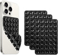 3 Pack Double Sided Silicone Suction Cup Phone Case Mount, Hands-Free Silicon by NTidea