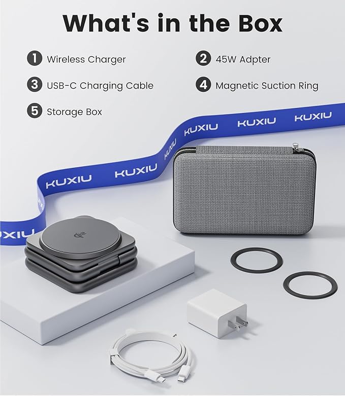 Qi2 Certified 3 in 1 Charging Station - Image 9