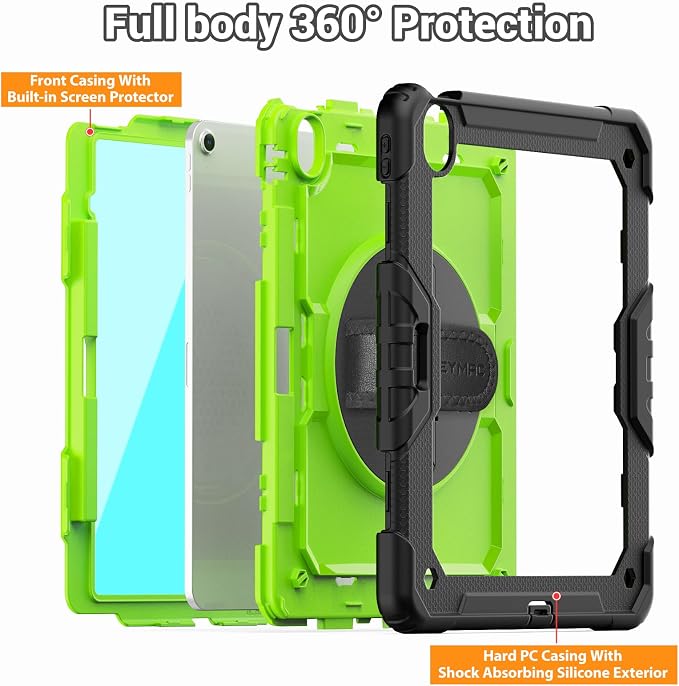 SEYMAC for iPad Air 13 Inch Case M3 2025/ M2 2024, Heavy Duty Shockproof - Image 5