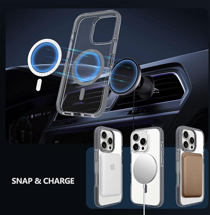 BELTRON Belt Case for iPhone 16 Pro Max, Slim Protective Transparent Case & - Image 8