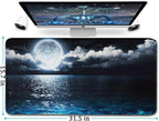 Naukay Large Mouse Pad, 31.5x15.7 inch Large Extended Computer Keyboard Mouse - Image 6