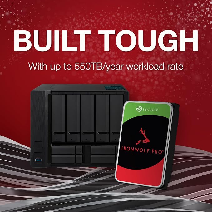 Seagate IronWolf Pro 28TB Enterprise NAS Internal HDD Hard Drive – CMR 3.5 Inch - Image 6
