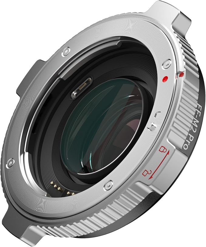 VILTROX EF-M2 Pro Lens Mount Adapter Auto Focus 0.71x Reducer Speed Booster by ViltroxOfficial