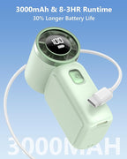 Portable Handheld Mini Fan, 6 Gear Wind, Hand Small Travel Personal Held Fans - Image 4