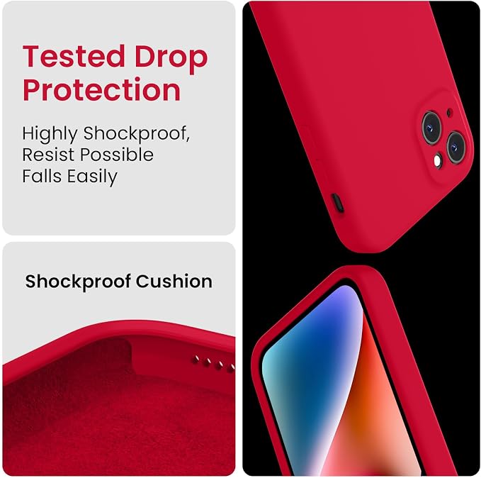 FireNova Designed for iPhone 13 Case, Silicone Upgraded Phone Case with - Image 4