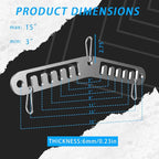 Double to Single Adaptor Plate for Cable Pulley Machines Durable Solid - Image 3