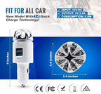 Car Air Purifier 3in1 Premium Stainless Steel HEPA Filter Ionizer w/Dual USB - Image 3