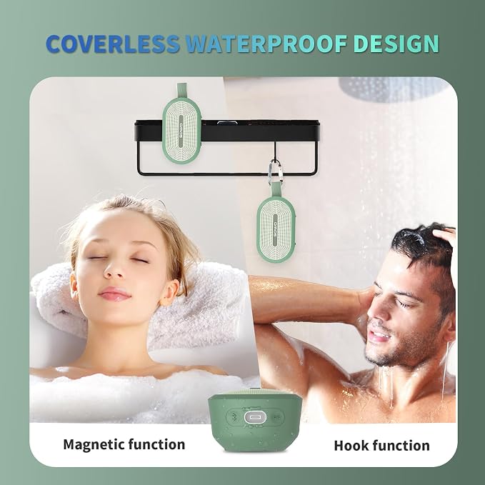 SOWO Wireless Portable Small Speaker, Ultra Magnetic Bluetooth Speaker - Image 5