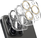 LucBuy 3PCS Sparkling Camera Lens Protector by LucBuy