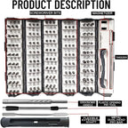 128 in 1 Precision Screwdriver Set, Precision Bit Set, Professional Magnetic - Image 3