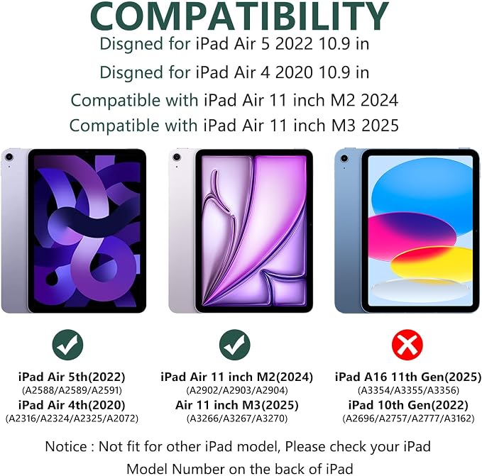 TaIYanG for iPad Air 11 inch Case - Image 2