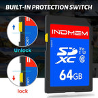 INDMEM SD Card 64GB 8-Pack, Class 10 64GB High Speed up to 90M/S Full HD Video - Image 7