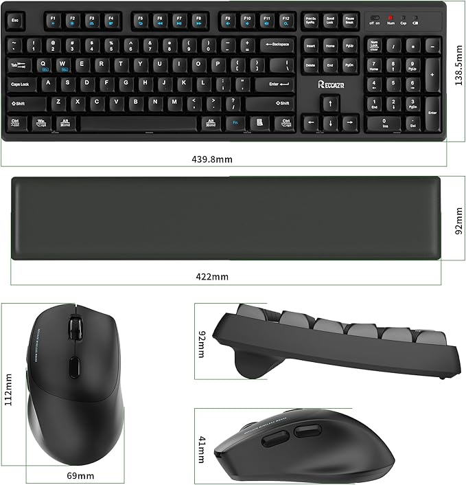 Wireless Keyboard and Mouse Combo - Image 8