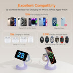 2025 3 in 1 Charging Station for Apple iPhone AirPods Watch - Image 8