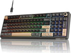 RK ROYAL KLUDGE R98 Pro Wired Mechanical Keyboard, RGB PC Gaming Keyboard by RKROYALKLUDGE