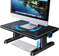 Monitor Stand Riser for Desk, 360°Rotation Freely Height Adjustable by Knob by Unknown