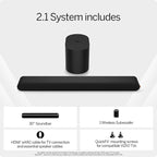 VIZIO 2.1 Soundbar, Wireless Subwoofer w/Dolby Atmos & DTS:X, QuickFit™ - Image 3